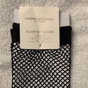 NWT American Eagle Fishnet Quarter Socks
